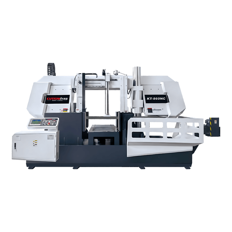 KT-860NC Horizontale Hochgeschwindigkeits-Vollautomatik-Bandsägemaschine für Metall KT-860NC Horizontale Hochgeschwindigkeits-Vollautomatik-Bandsägemaschine für Metall