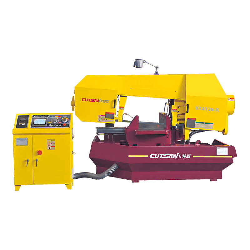 KT4135-X Gehrungssägemaschine Automatische horizontale Metallschneidebandsägemaschine KT4135-X Gehrungssägemaschine Automatische horizontale Metallschneidebandsägemaschine