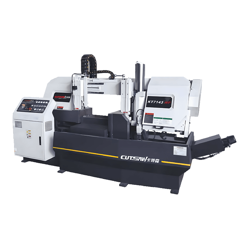 KT7143-HP CE Halbautomatische Metallbandsäge-Schneidemaschine